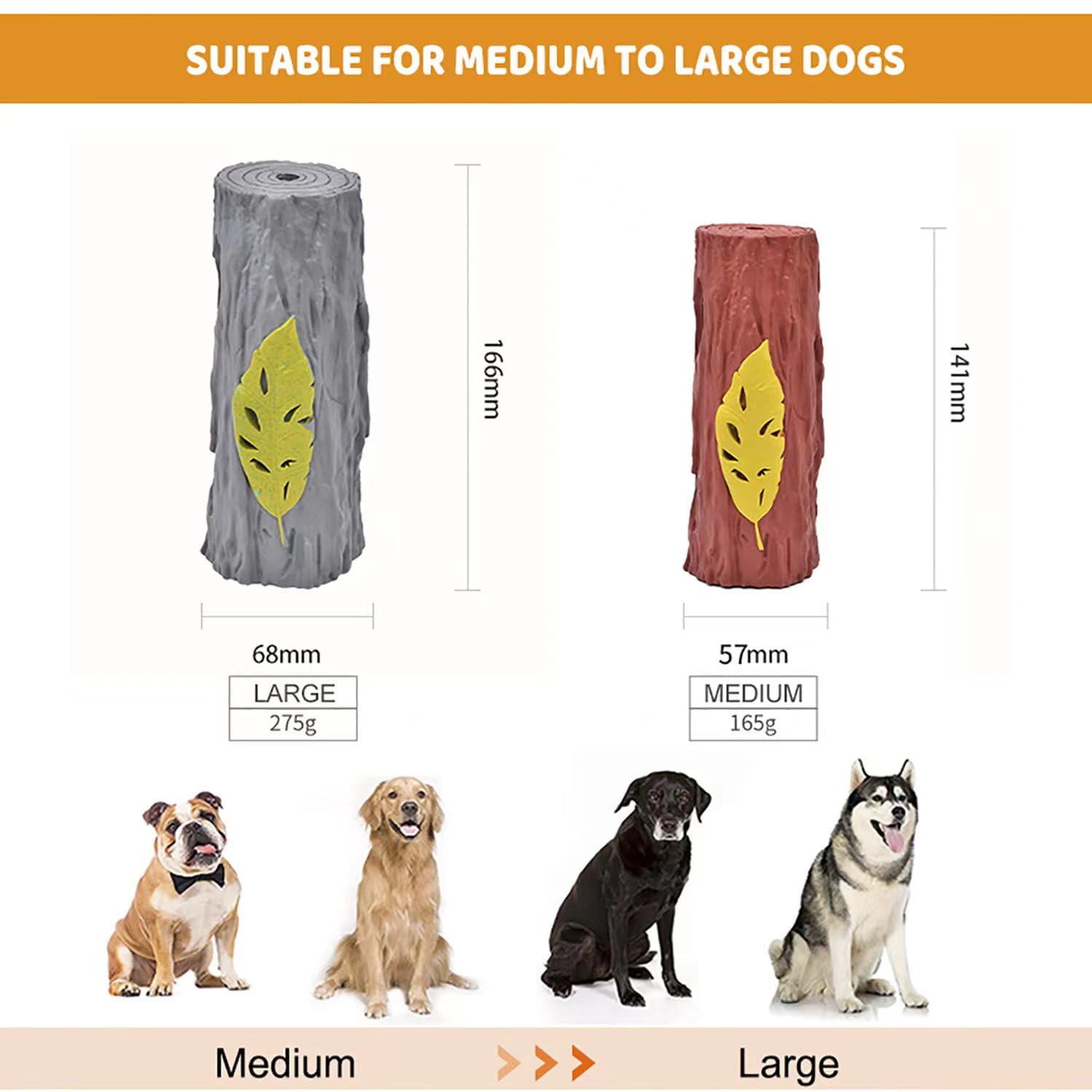 Heavy Duty Dog Chew Toys - Super Dog Toys For Aggressive Chewers. Tough Dog Toys. Rubber Dog Toys. Indestructible Dog Toys For A