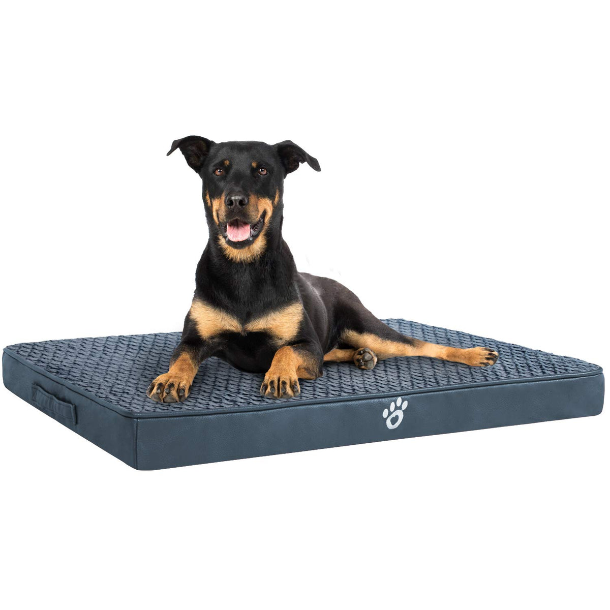 Dog Beds Ideal For Metal Dog Crates | Durable Pu Leather And Non-Slip Bottom Pet Bed