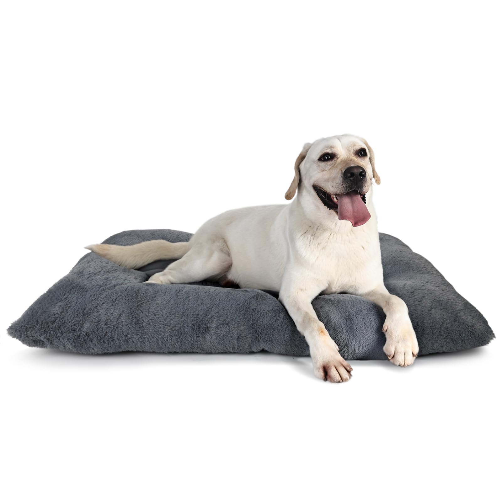 Nononfish 36 Inch Dog Crate Bed For Large Sized Dog Washable,Extra Soft Kennel Pad For 36 X 24 Crates Or Cage With Anti-Slip Bot