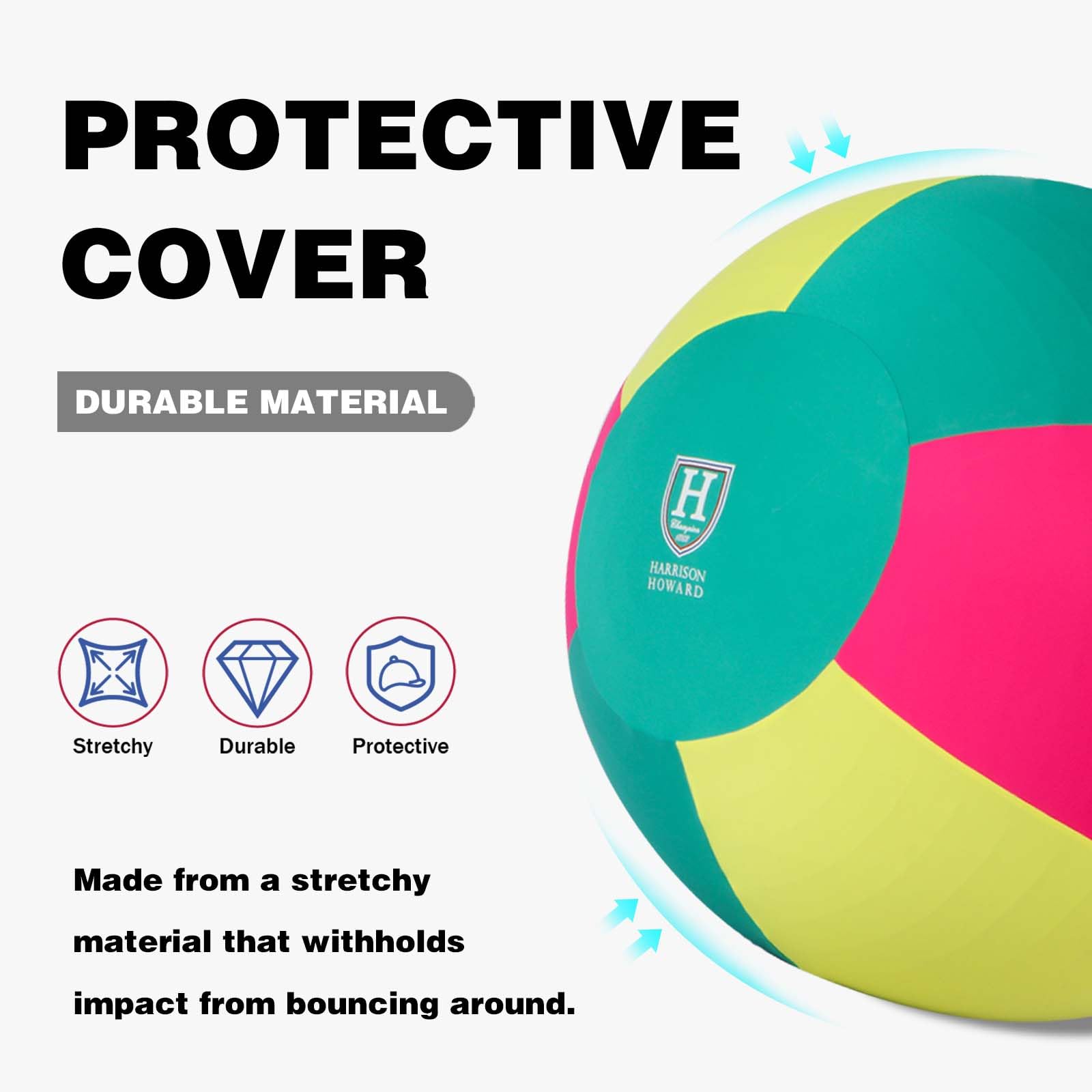 Harrison Howard Howdy Bally Horse Playball Covers Mega Ball Protective Cover For Equine Use Exclusive Fun Patterns Meadow Fiesta