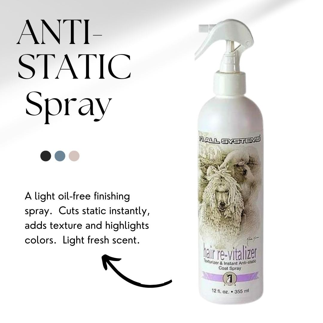 #1 All Systems Hair Re-Vitalizer, Texturizer & Instant Anti-Static Coat Spray