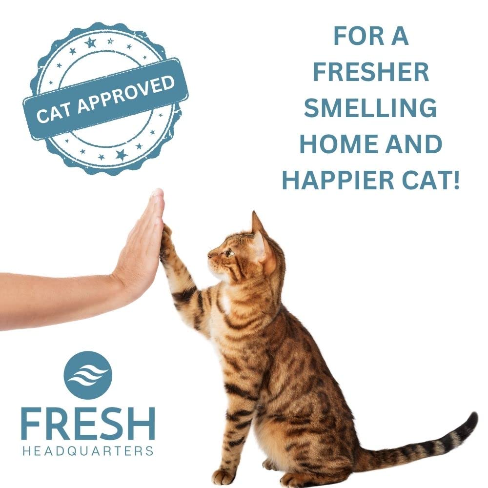 6-Piece Litter Box Filters For Hooded Cat Litter Box – Activated Charcoal Filters Eliminate Up To 99% Of Odors – 6 Inch X 6.5 Inch Trimmable Pads