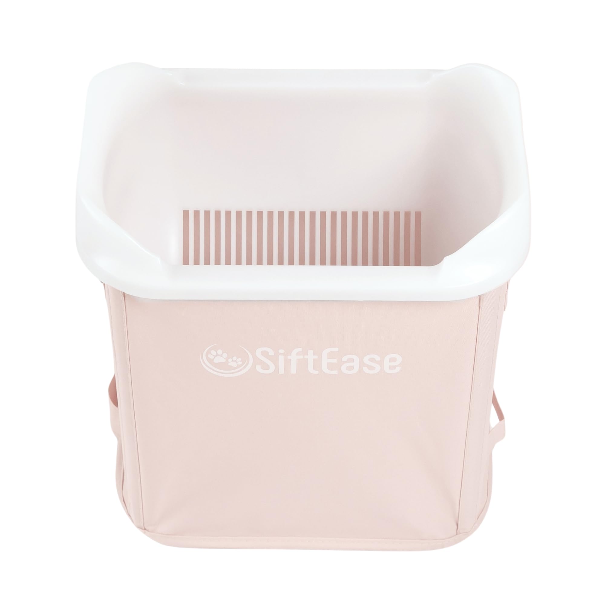 Cat Litter Sifter - SiftEase Sifting Litter Box Cleaner, Fast & Easy Scoop Free Cleaning, Large Sifter with Bin for Longer Lasti