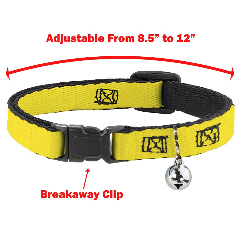 Cat Collar Breakaway Bambi Friends Scene 8 To 12 Inches 0.5 Inch Wide