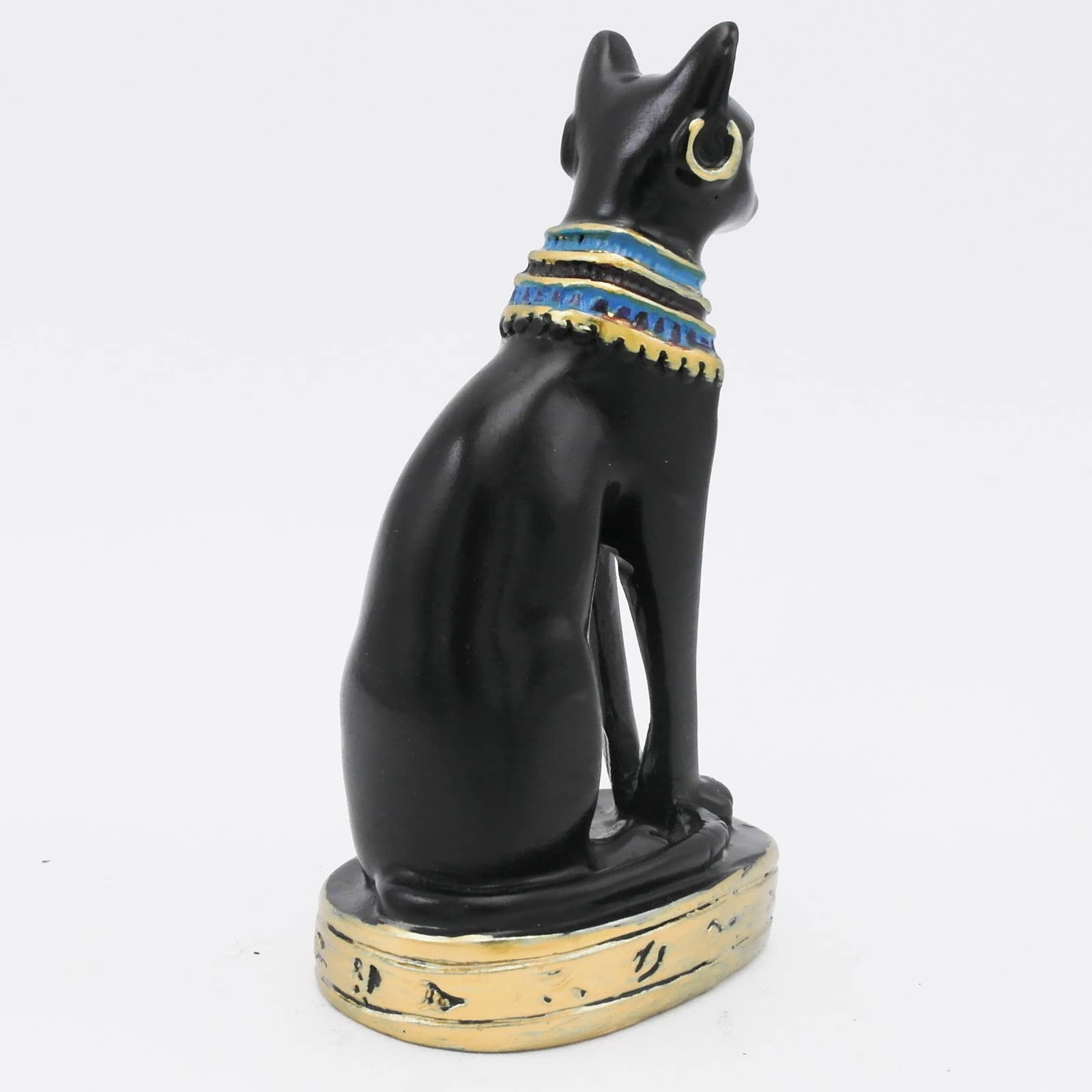 Kocris Casa Egyptian Cat Bastet Fish Tank Decorations Aquarium Ancient Egypt D  cor Sculpture Figurine Statue Reptile Turtle Liz