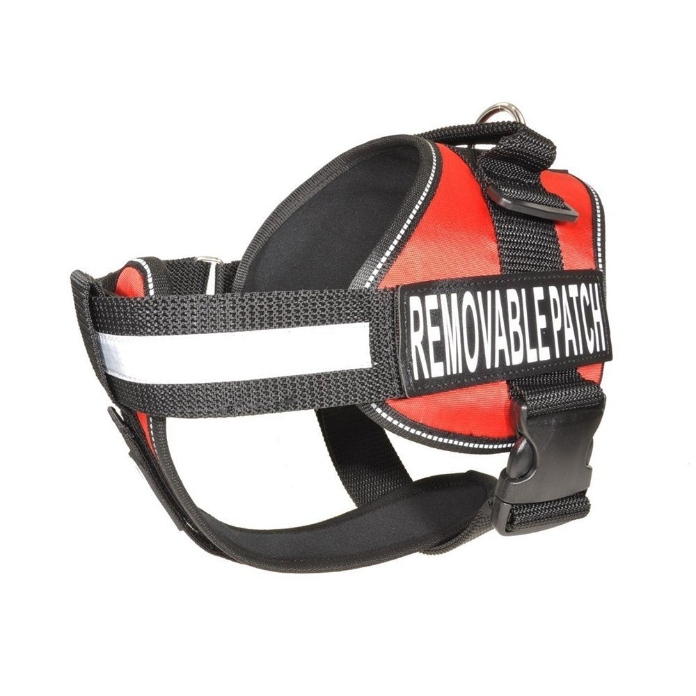 Dogline N0203-3 28-38 In. Unimax Multi Purpose Dog Harness44; Red
