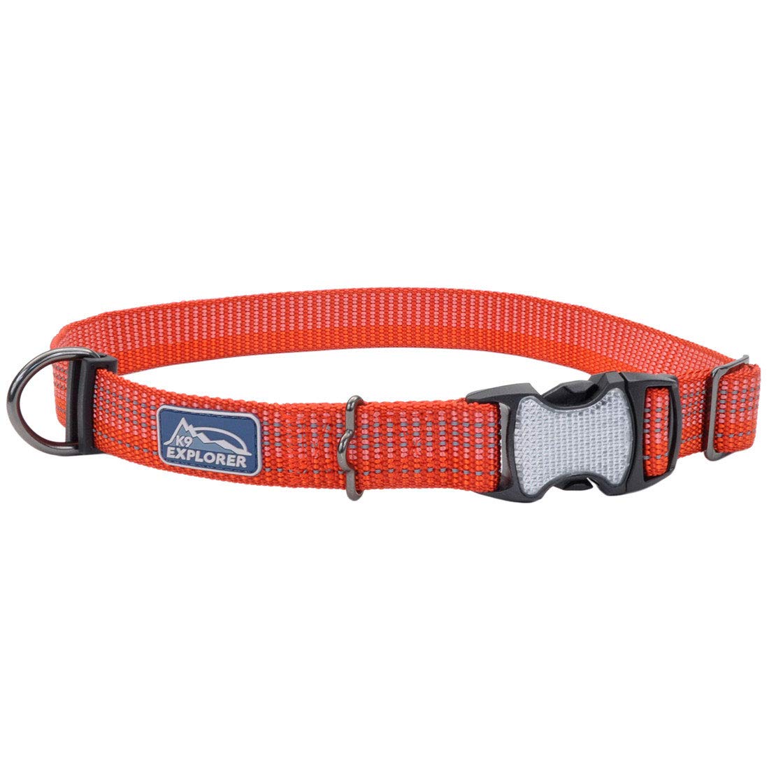 Coastal Pet - K-9 Explorer - Brights Reflective Adjustable Dog Collar, Canyon, 1' X 12'-18'