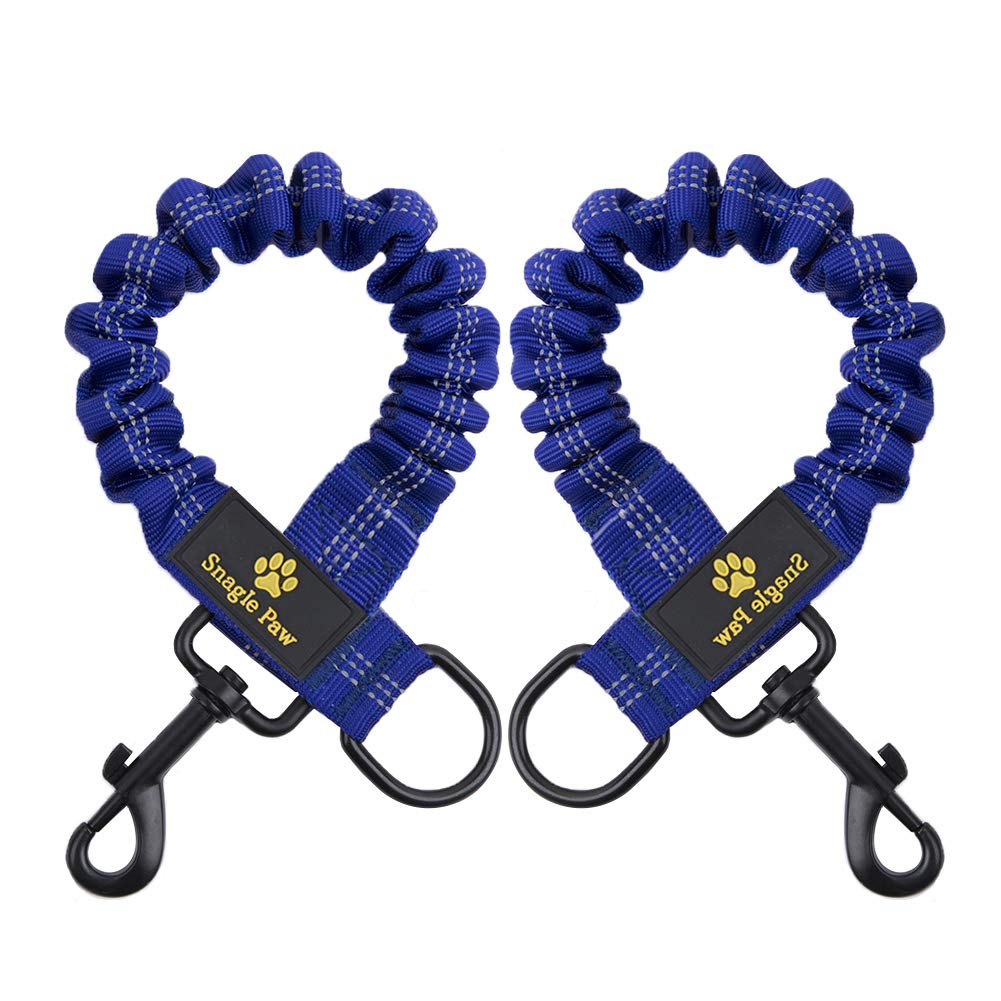 Bungee Leash Extension Attachment, 18'' Shock Absorbing Lead Extension Absorber, Prevent Injury On Arm And Shoulder & Save Dogs 