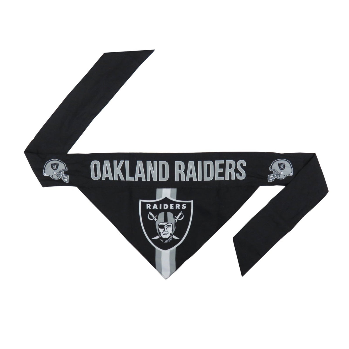 Littlearth Unisex-Adult Nfl Oakland Raiders Pet Bandana, Team Color, Medium