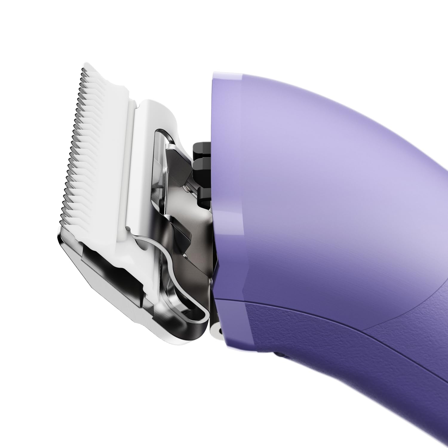 Andis Emerge Cordless Dog Clipper - Detachable Blade, Lithium-Ion, Purple, Model 560489