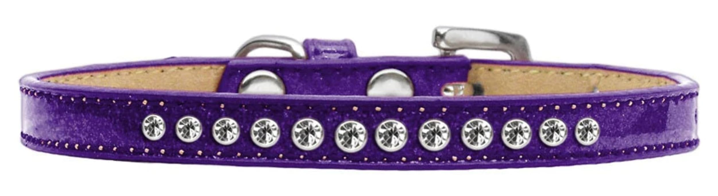 Dog, Puppy & Pet Ice Cream Collar, Clear Crystal Rimsets Black 10