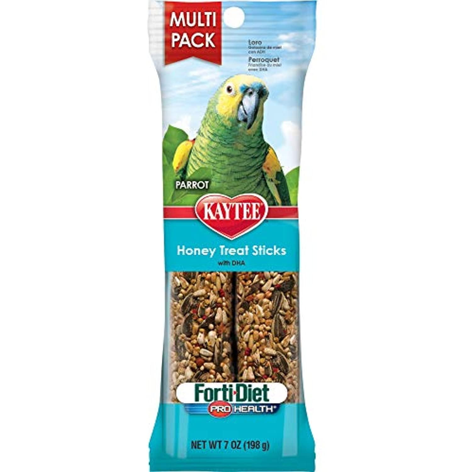 Kaytee Treat Stick Honey Flavor - Parrot 7 oz