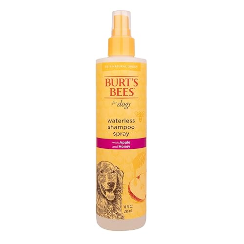 Burt'S Bees For Pets Waterless Shampoo Spray For Dogs With Apple And Honey, 99.1% Natural Origin Formulas, Waterless Dog Shampoo - Gentle Dry Shampoo For Dogs, Best Dog Shampoo, 10 Oz