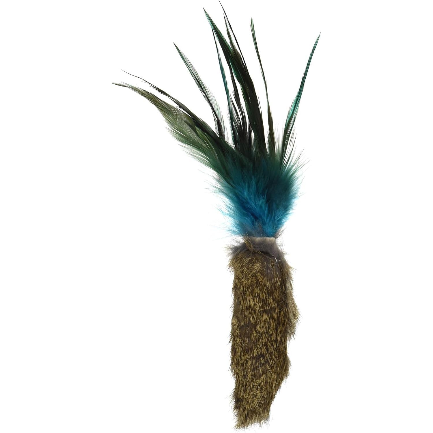 Gocat Da Fur Thing Cat Toy, Rabbit Fur And Feather Toy Stuffed With Catnip