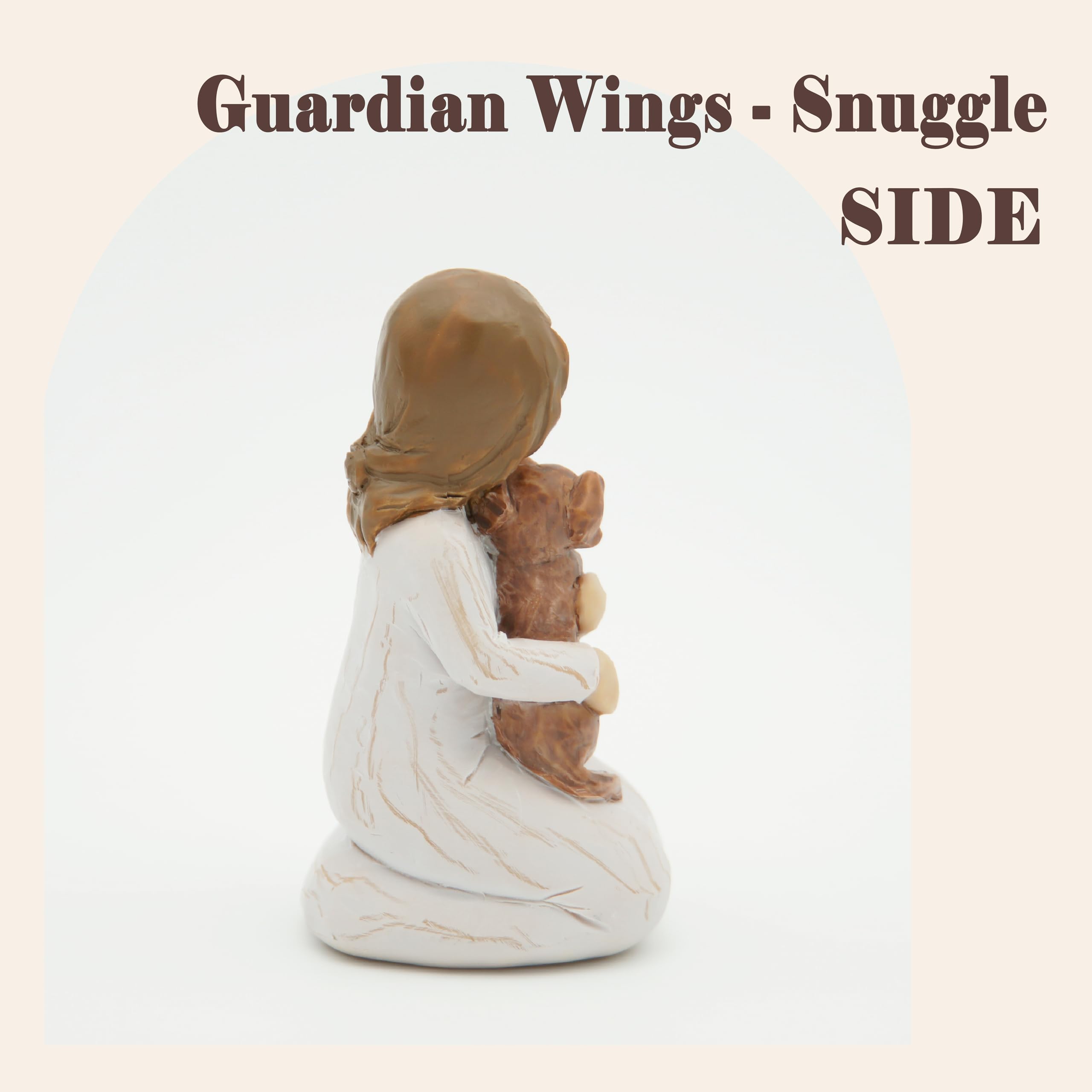 Dekismeos Angel Figurines For Women,Dog Memorial For Loss Of Dog Sympathy Gift,Pet Memorial Ornament