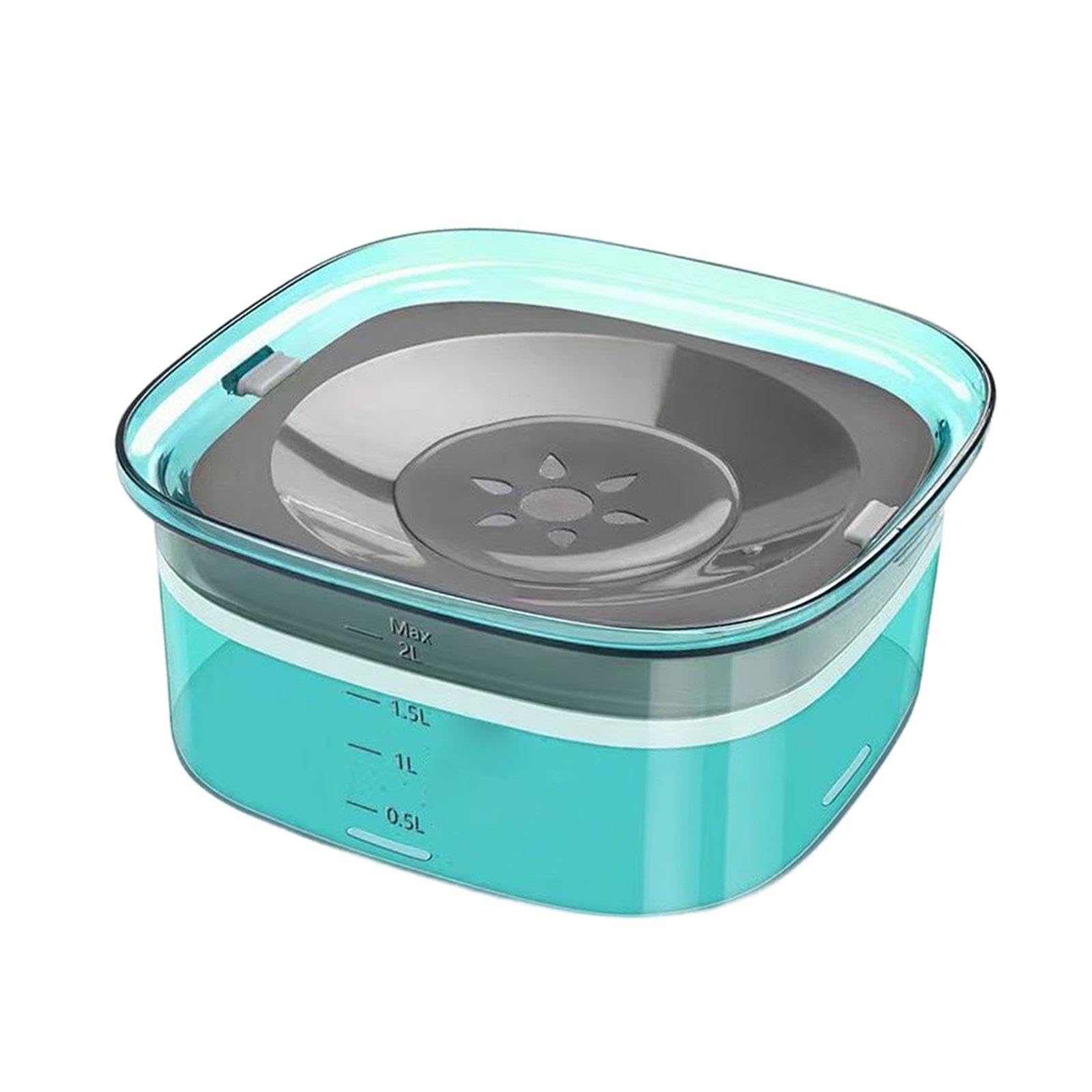 Enakshi Dog Water Bowl For Medium And Large Dogs Spillproof Travel No Spill Dog Dish Green | Pet Supplies | Dog Supplies | Dishe