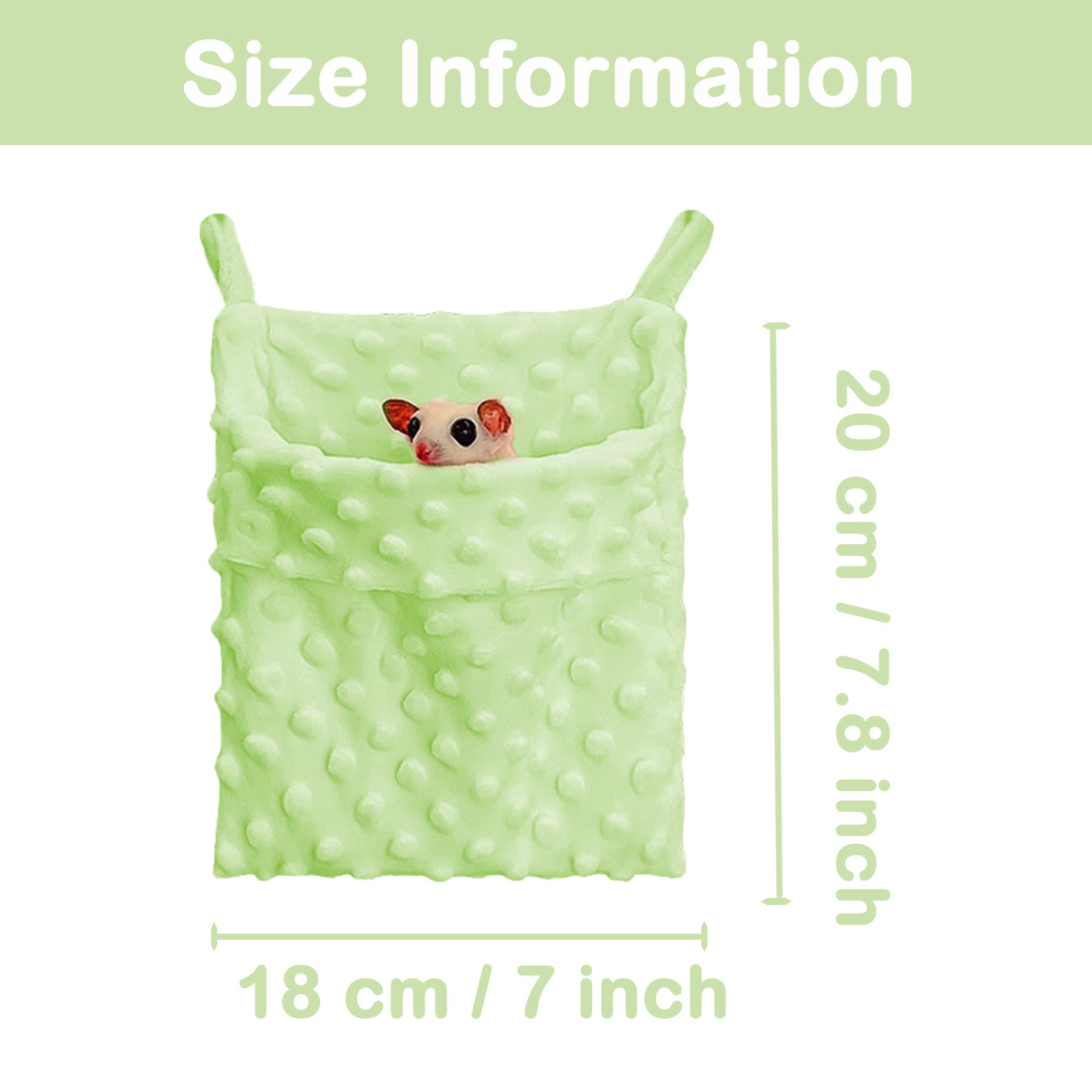 Meow&Woof Sugar Glider Bonding Pouch Carrier Bag Sling With Adjustable Strap For Gliders Ferret Rat Hedgehog Hamster Small Pets