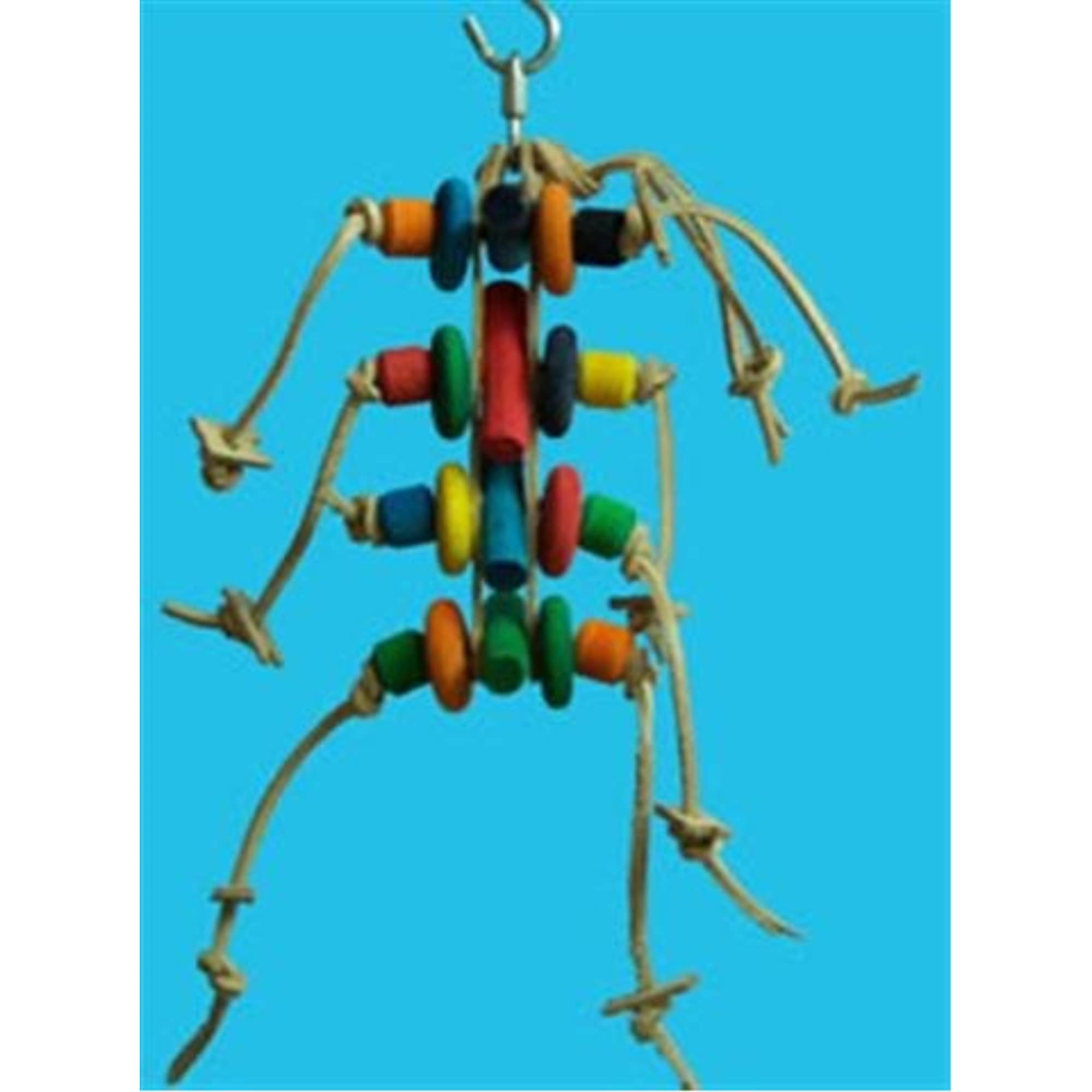 Zoo-Max Caterpillar Bird Toy, 8-Inch