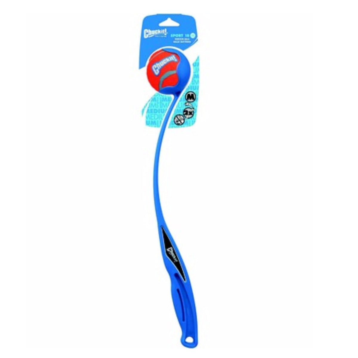 Chuckit! Classic Ball Launcher Medium Ball - 18'' Launcher - Pack Of 10