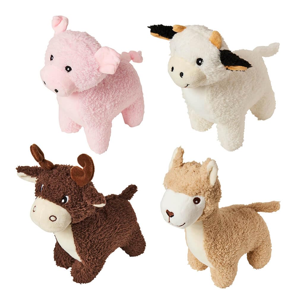 Spot Ethical Pet Products 68054708: Love The Earth Dog Toy, Farm Animals, Assorted 9In