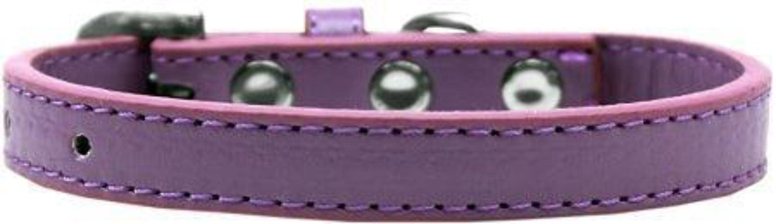 Mirage Pet Products 509-2 LPK-14 Wichita Plain Dog Collar, Light Pink, Small