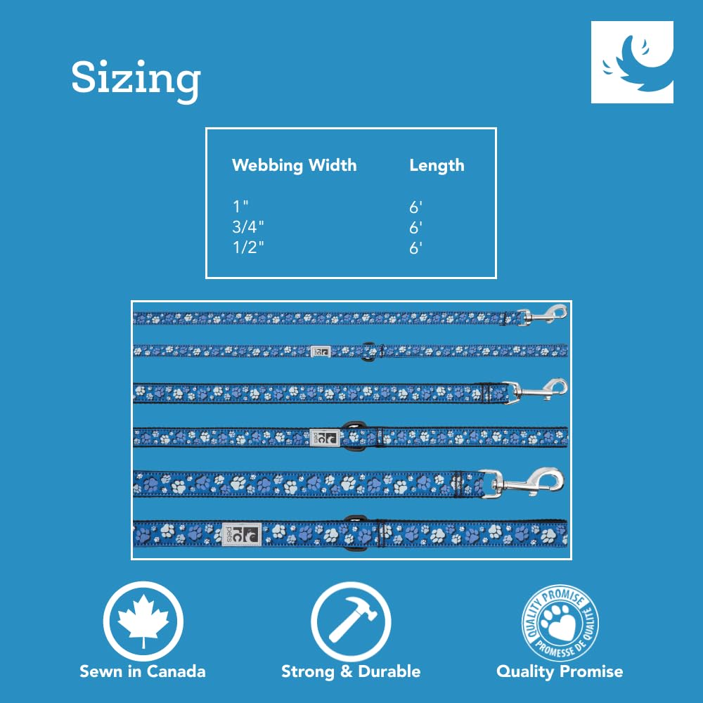 Rc Pets 3/4' X 6 Ft Dog Leash, Tan Tartan