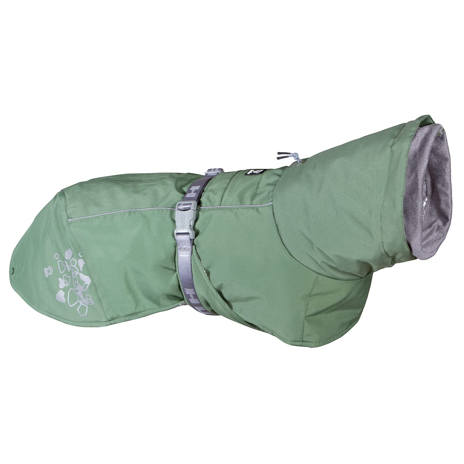 Hurtta Extreme Warmer 2, Winter Dog Coat Eco, Hedge, 16 In
