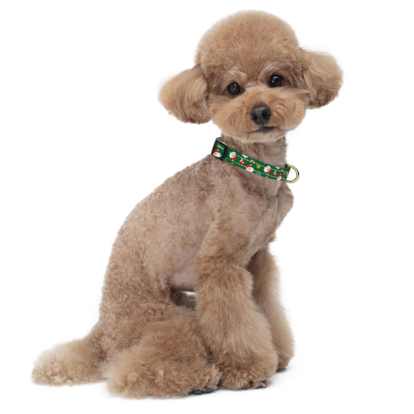 Tmoodel Reflective Dog Collar, Cute Christmas Style Dog Collar For Small Dogs, Soft Nylon Puppy Collar For Boy And Girl Female D