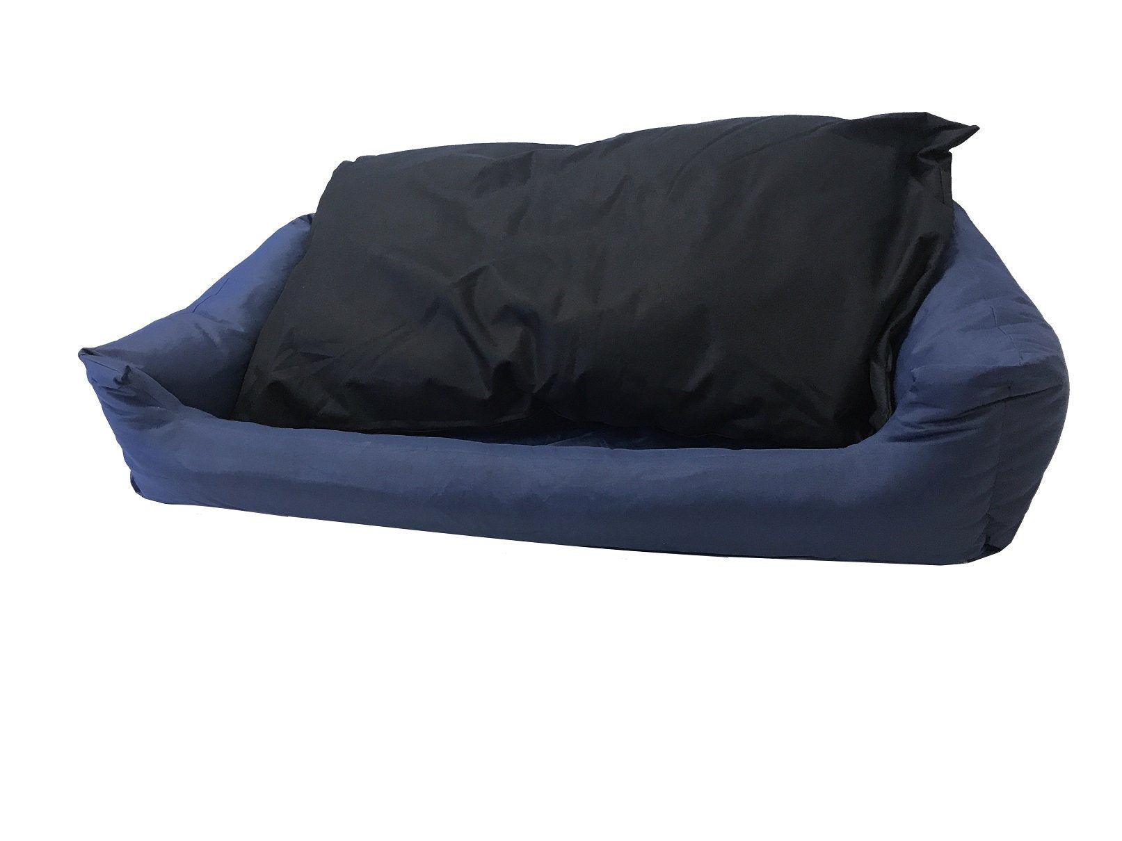 Ehomegoods Tough Durable Oxford Waterproof Fabric Covered 2-Piece Polyester Filling Pillow Pet Bed For Small To Extra Large Dog 