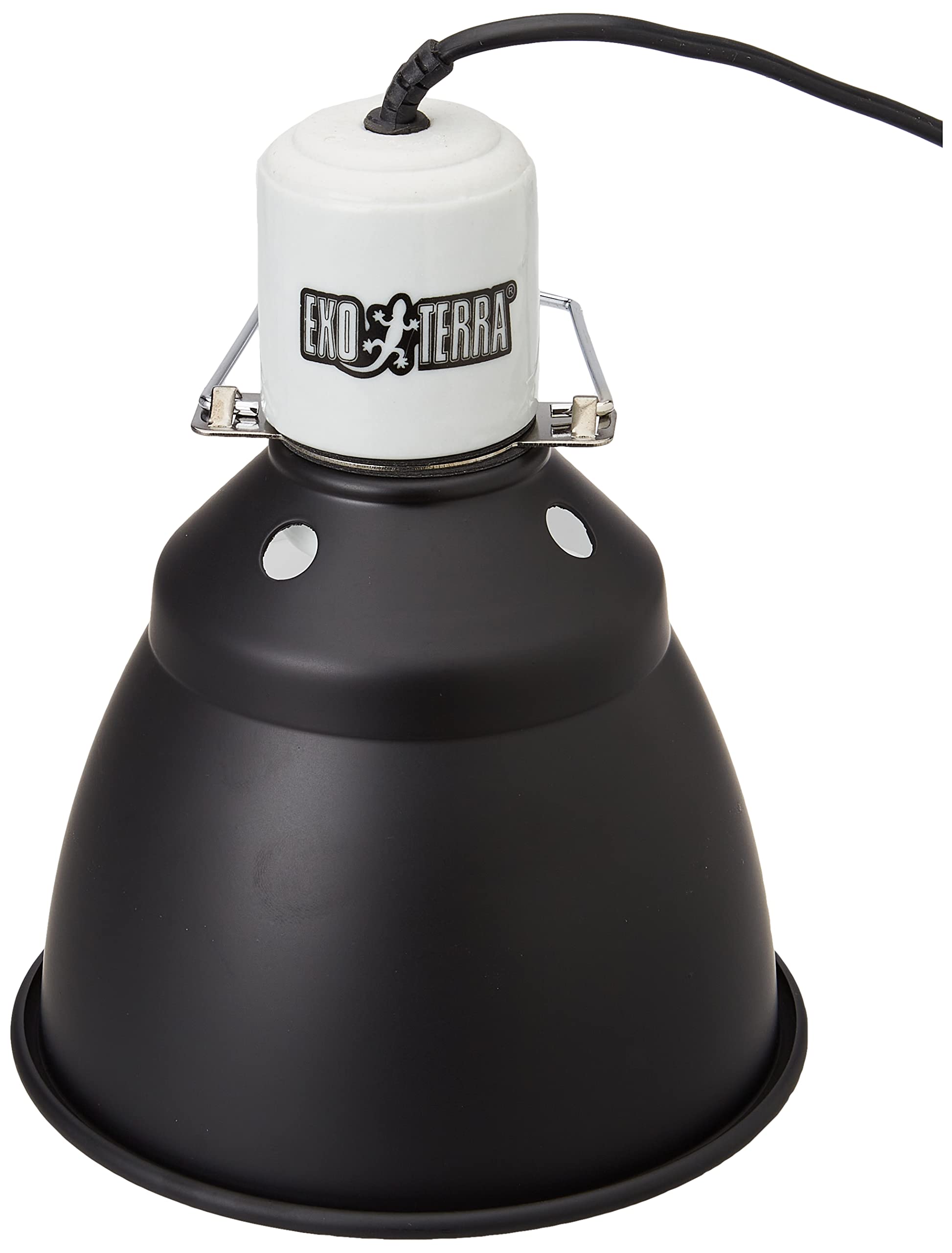 Exo Terra Light Dome, Aluminum Uv Reflector Lamp For Reptile Terrariums, 5.5 Inches