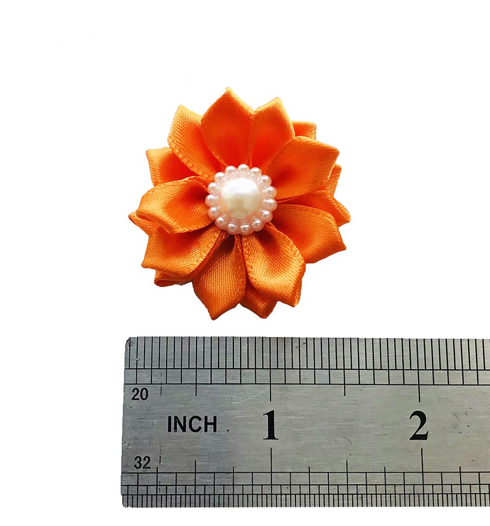 Pet Show 10Pairs Flower Small Dogs Hair Bows With French Barrette Hair Clips Cat Puppy Party Birthday Grooming Hair Accessories