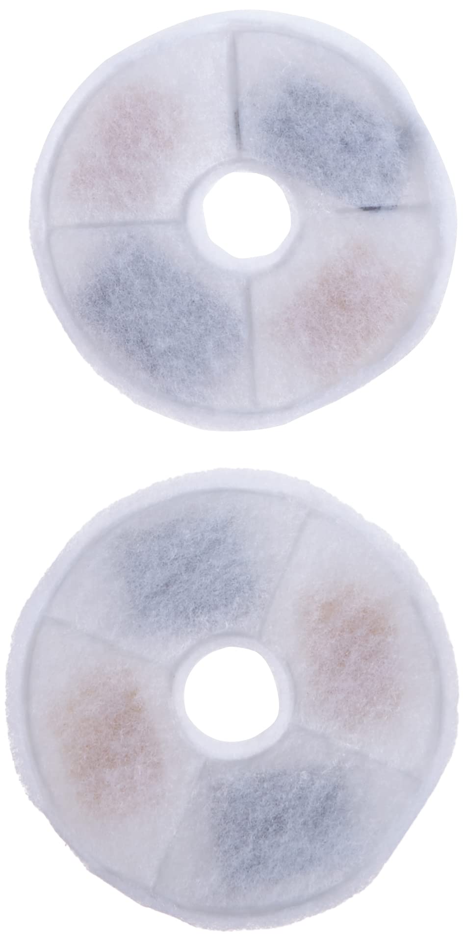 Catit Triple Action Replacement Original Water Fountain Filters, 2 Pack - Official Replacement Filters For Catit Cat Drinking Water Fountains