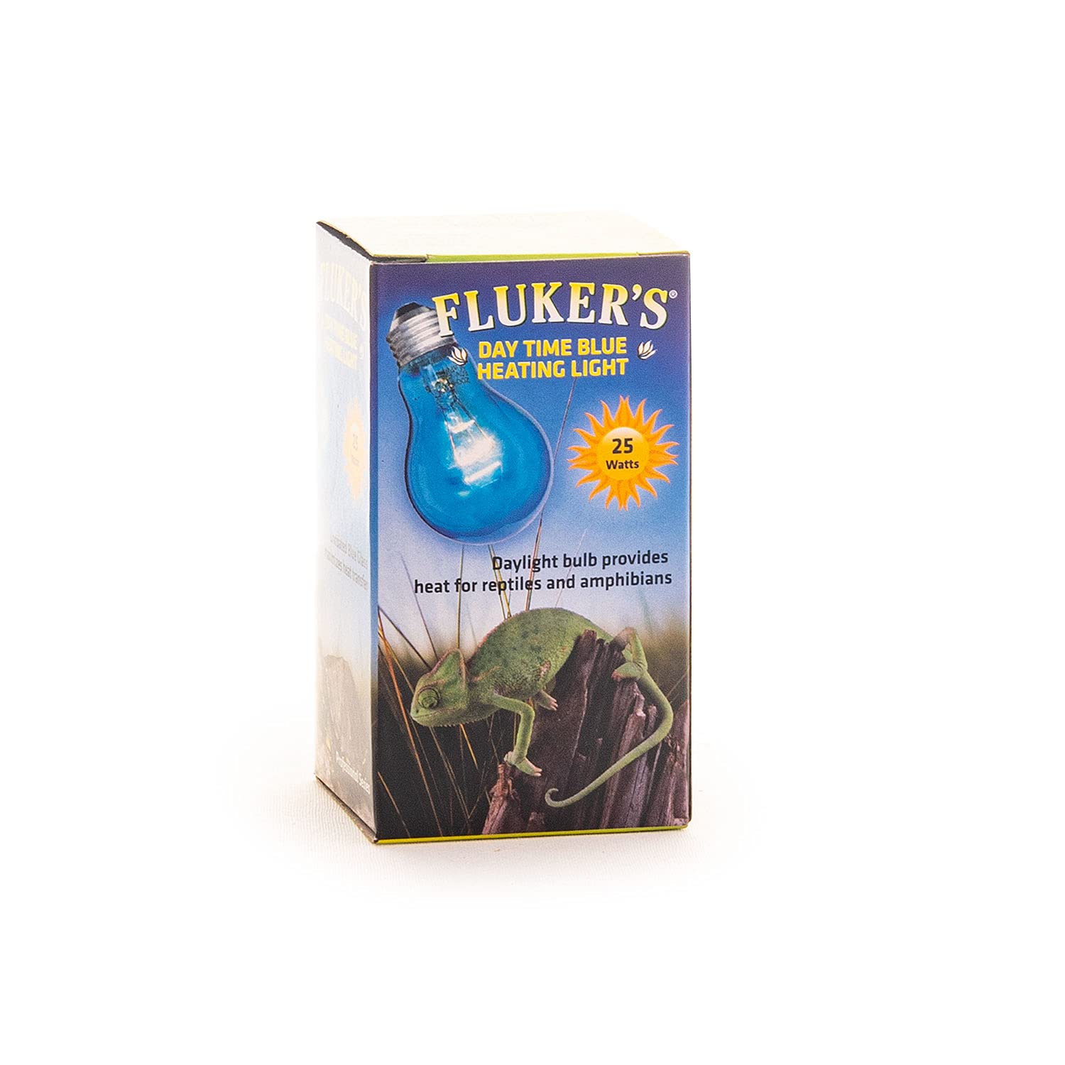 Fluker'S Reptile Incandescent Blue Daylight Bulb For Reptiles And Amphibians, 25 Watt