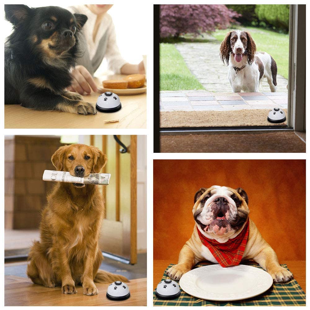 Alinana 2 Pack Pet Training Bells Dog Bells For Door Potty Training, Bells For Dogs To Ring To Go Outside - Essential Puppy Training Supplies