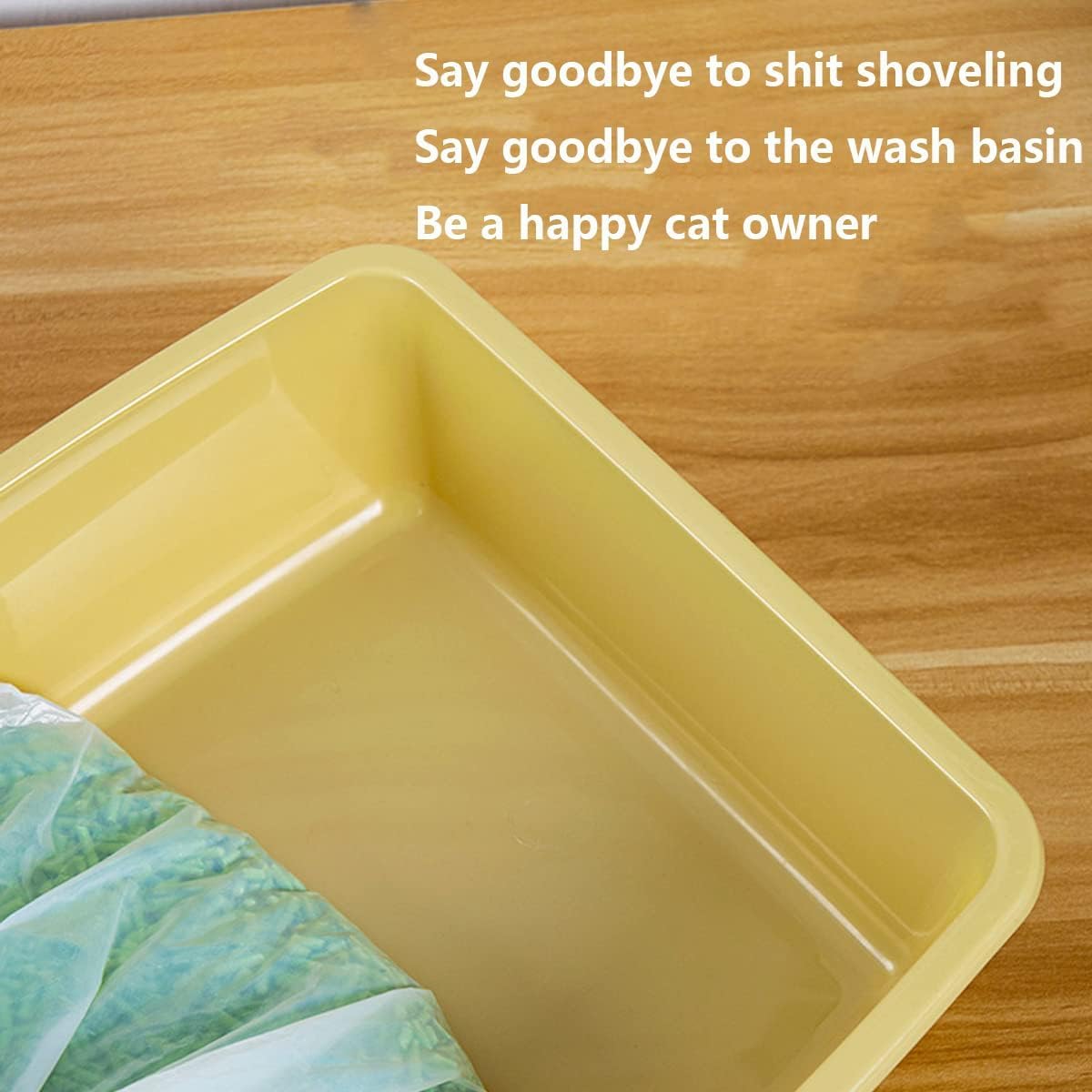 Cat Litter Box Liners 12 Count Drawstring Extra Durable Pet Cat Pan Liners Cat Waste Litters Bags Kitty Litter Box Bag Pet Cat S