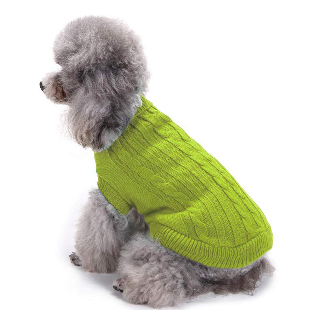 Dog Sweater, Dog Sweaters For Small Medium Dogs Girl Boy, Cute Knitted Classic Turtleneck Warm Dog Winter Clothes Costume Cat Sw
