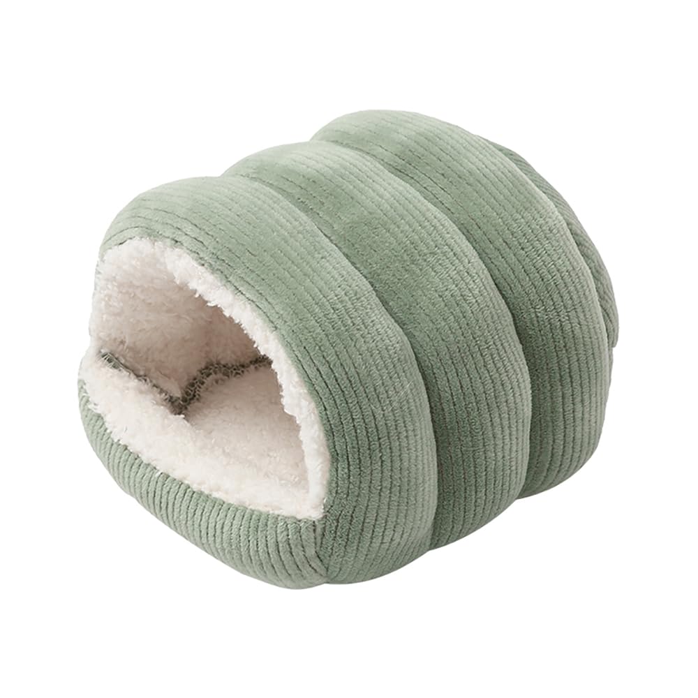 LOS ANDES Hamster Warm Bed House Guinea Pig Hideout Soft Washable Mice, Rat Nest Small Animal House Cage Accessories for Mouse, 