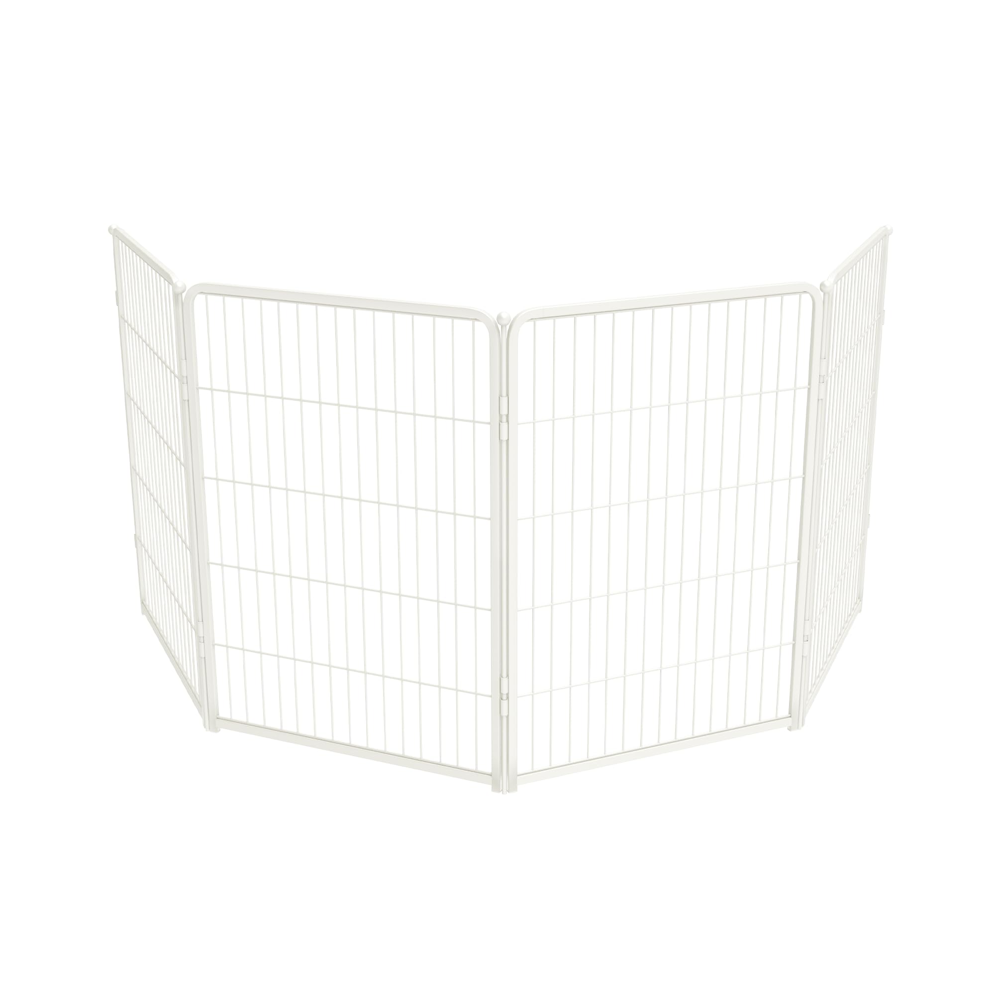 Fxw Homeplus Dog Playpen For Indoor Use - Stress-Free And Safe Play, Heavy Duty 40 Inch 4 Panels Dog Pen For Medium And Large Do