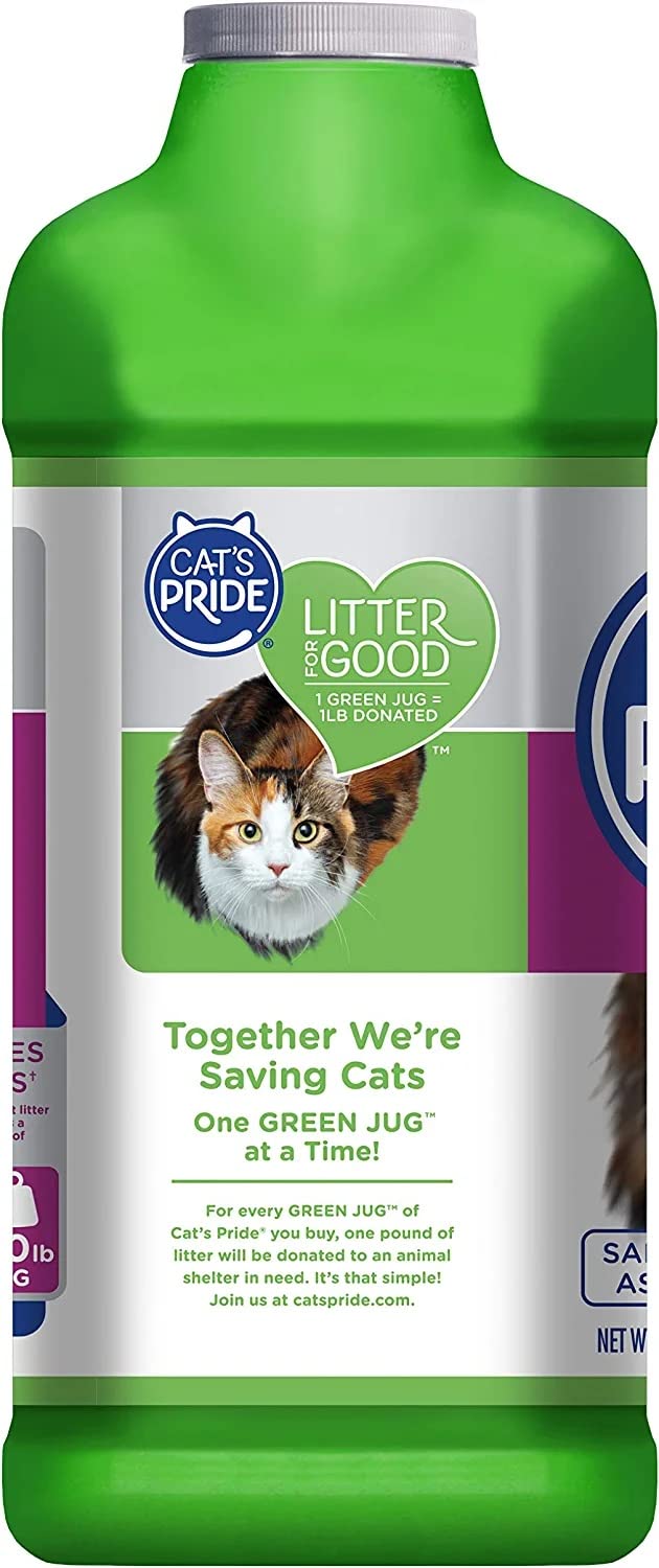 Cat'S Pride Fresh Scent Pure & Fresh Multi-Cat Clumping Litter, 10-Pound Jug, Pack Of 3 (C47510-C40)