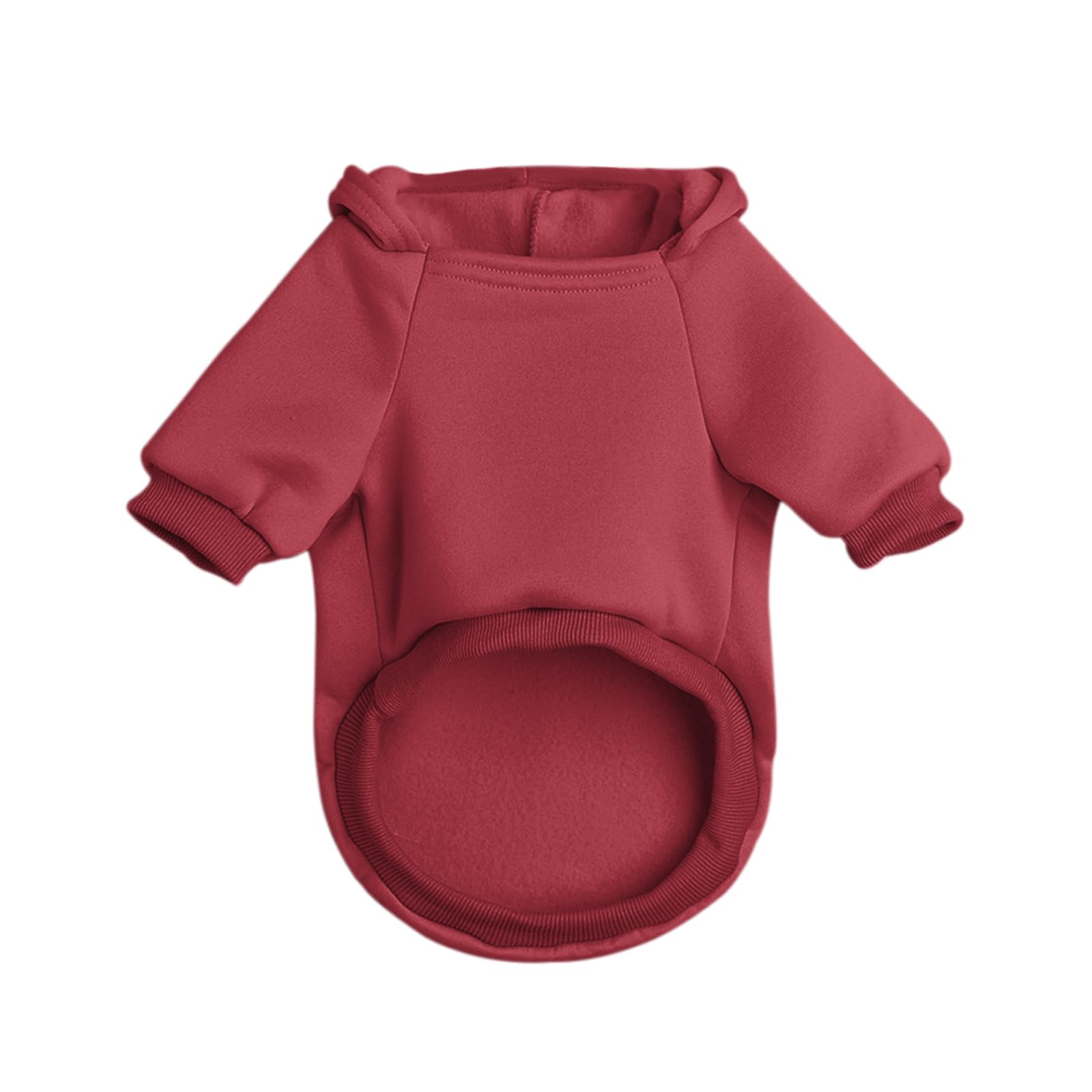 Cayxatiu Dog Hoodie Pet Clothes For Small Dogs Thing 2 Printed Hoodies Medium Puppy Hooded Sweatshirt Pullover Outfit(Wine Red,2