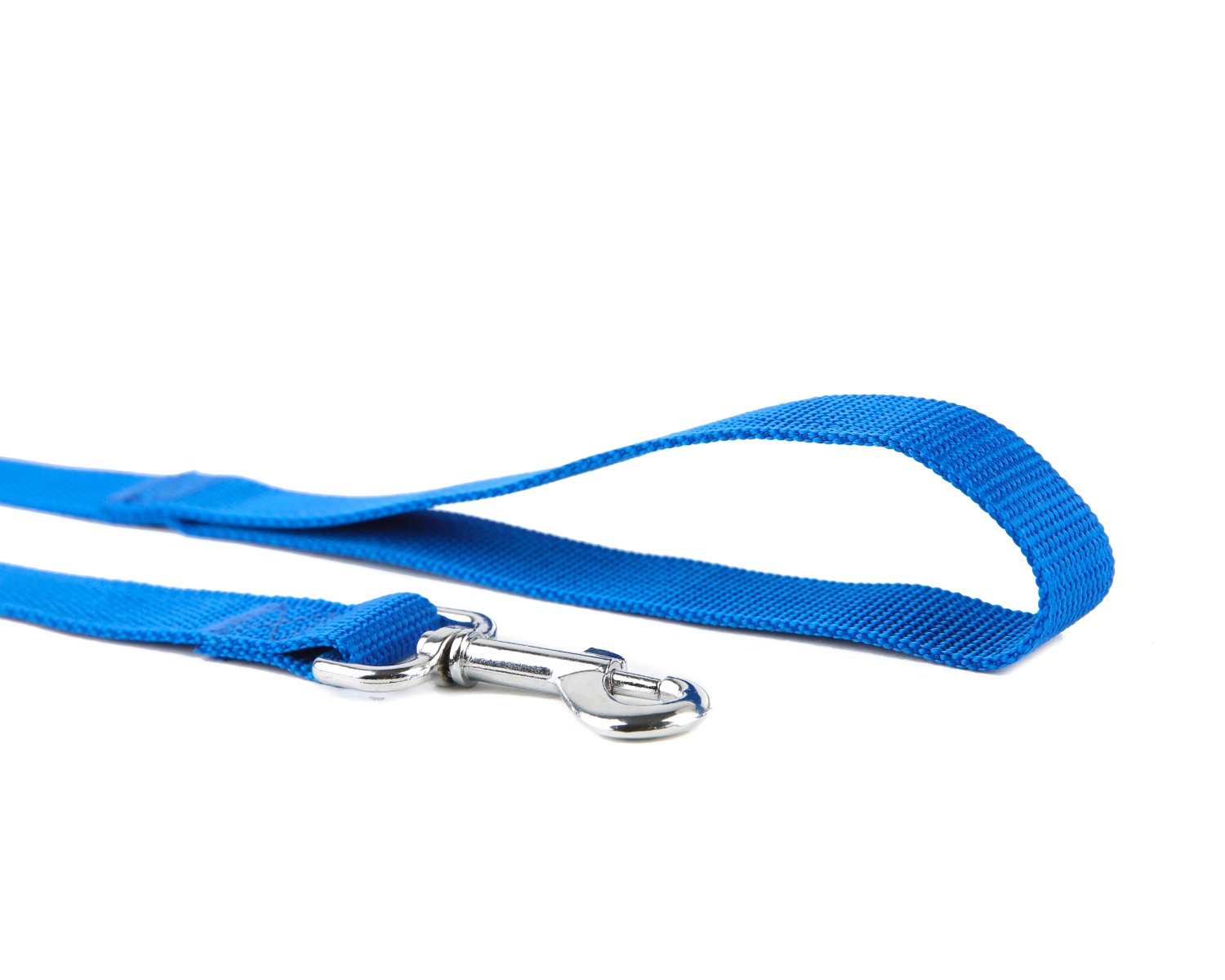 Nylon Dog Training Leash, Traction Rope, 4Ft /5 Foot /6 Feet Long, 5/8 Inch 3/4 Inch 1 Inch Wide, For Small And Medium Dogs (Blue, 1'' X 20 Ft)