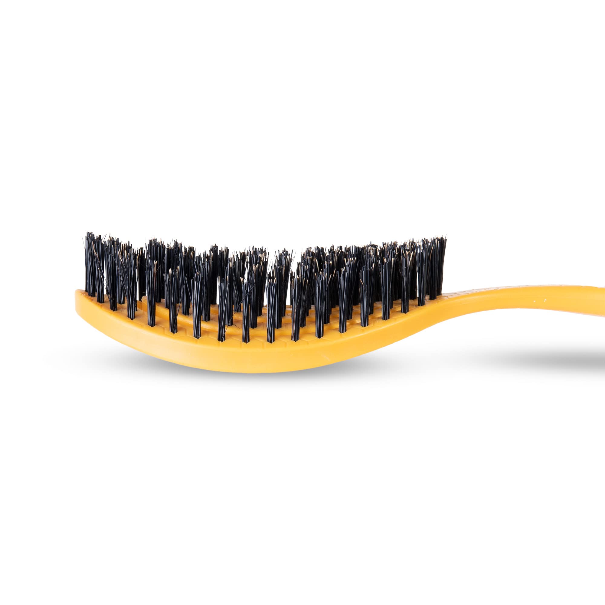 Burt'S Bees For Pets Bristle Brush With Natural Boars Hair & Nylon With Handle Made From Recycled Plastics Collected From Coastal Communities | De-Shedding Dog Brush | Eco Friendly Dog Grooming Brush
