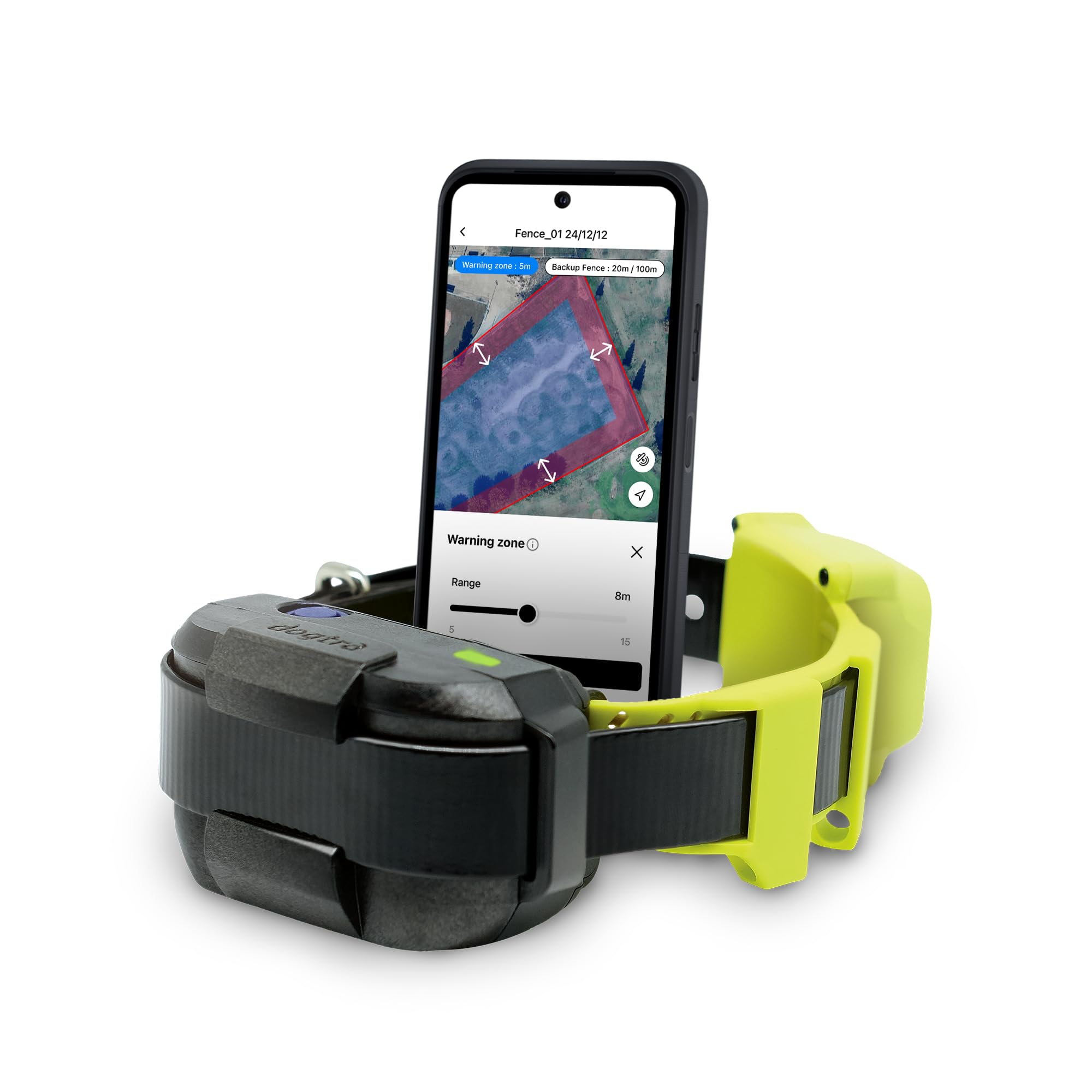 Dogtra GPS Fence - No Subscription, Custom Wireless Dog Fence with App, Smart Guidance & Return Reminder Tone/Vibration/Correcti