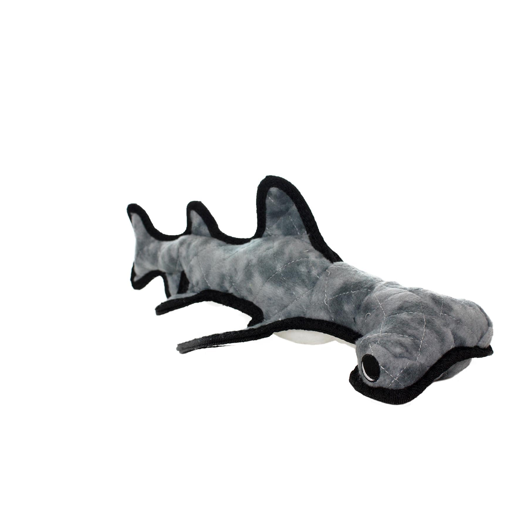 TUFFY- Ocean Hammerhead- Squeaker - Multiple Layers. Made Durable, Strong & Tough. Interactive Play (Tug, Toss & Fetch). Machine