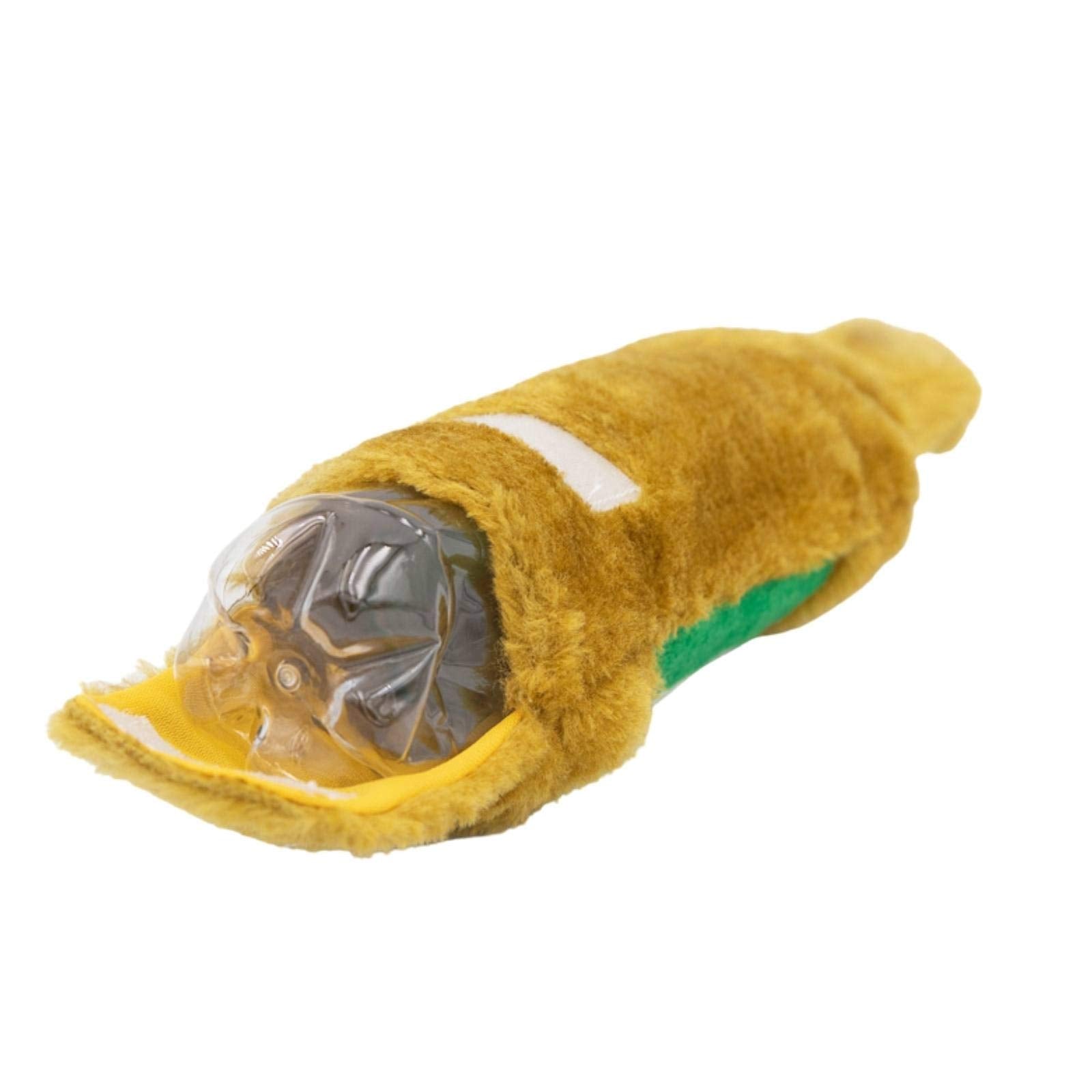 Zippypaws Happy Hour Crusherz - Zippy Paws Dog Toy For Large And Small Dogs, Crinkle Dog Toy With No Stuffing, Squeaky Dog Toy Pack Of 1, Ipa Beer