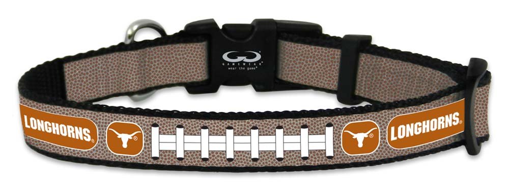 NCAA Texas Longhorns Reflective Football Collar, Small