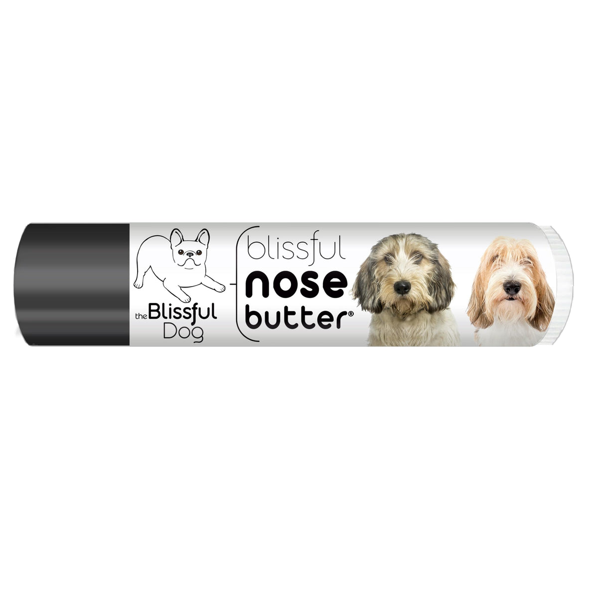 The Blissful Dog Petit Basset Griffon Unscented Nose Butter - Dog Nose Butter, 0.15 Ounce