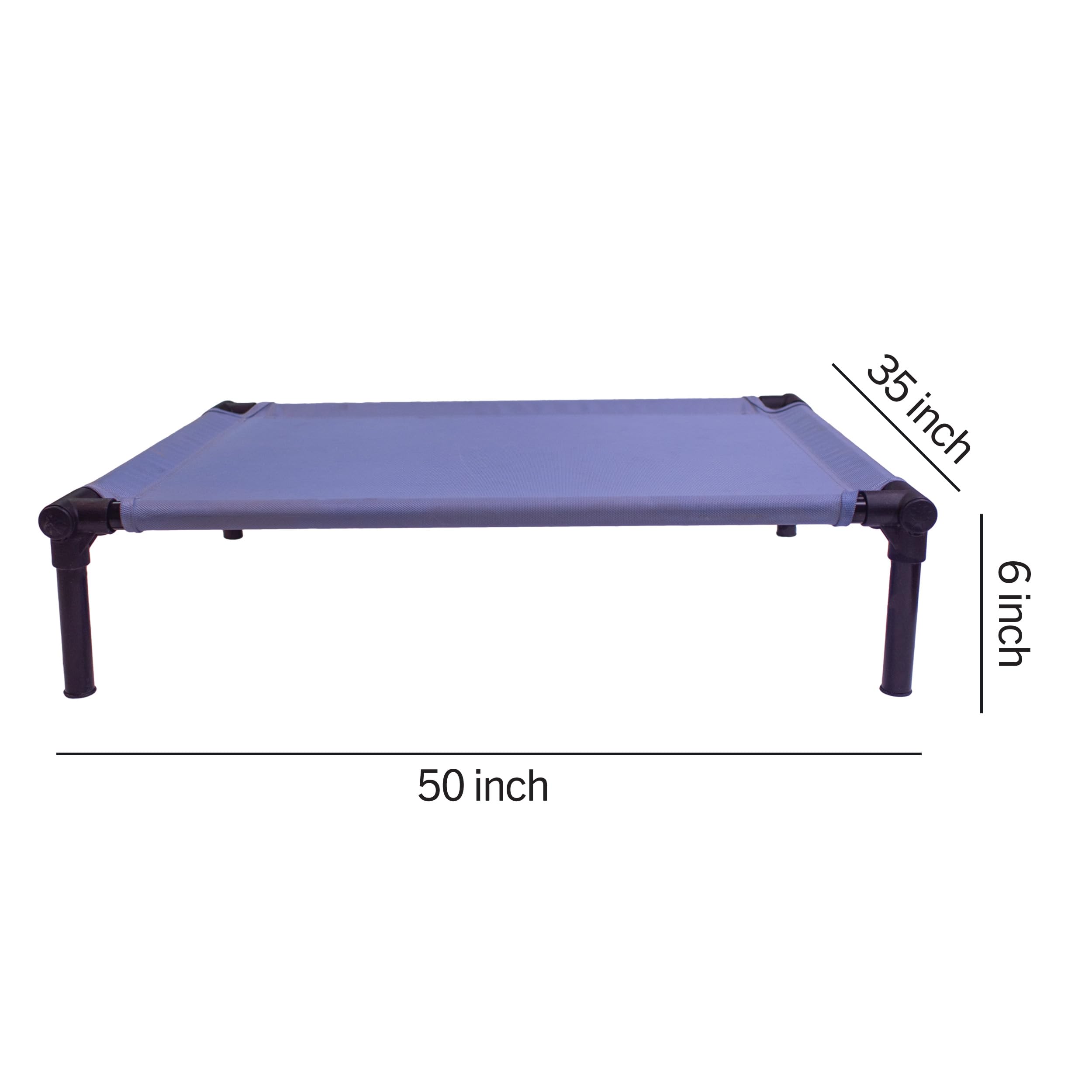 Starmark Dog Zone Bed - X-Large Charcoal Nylon Pet Bed, Model SMDZXLC