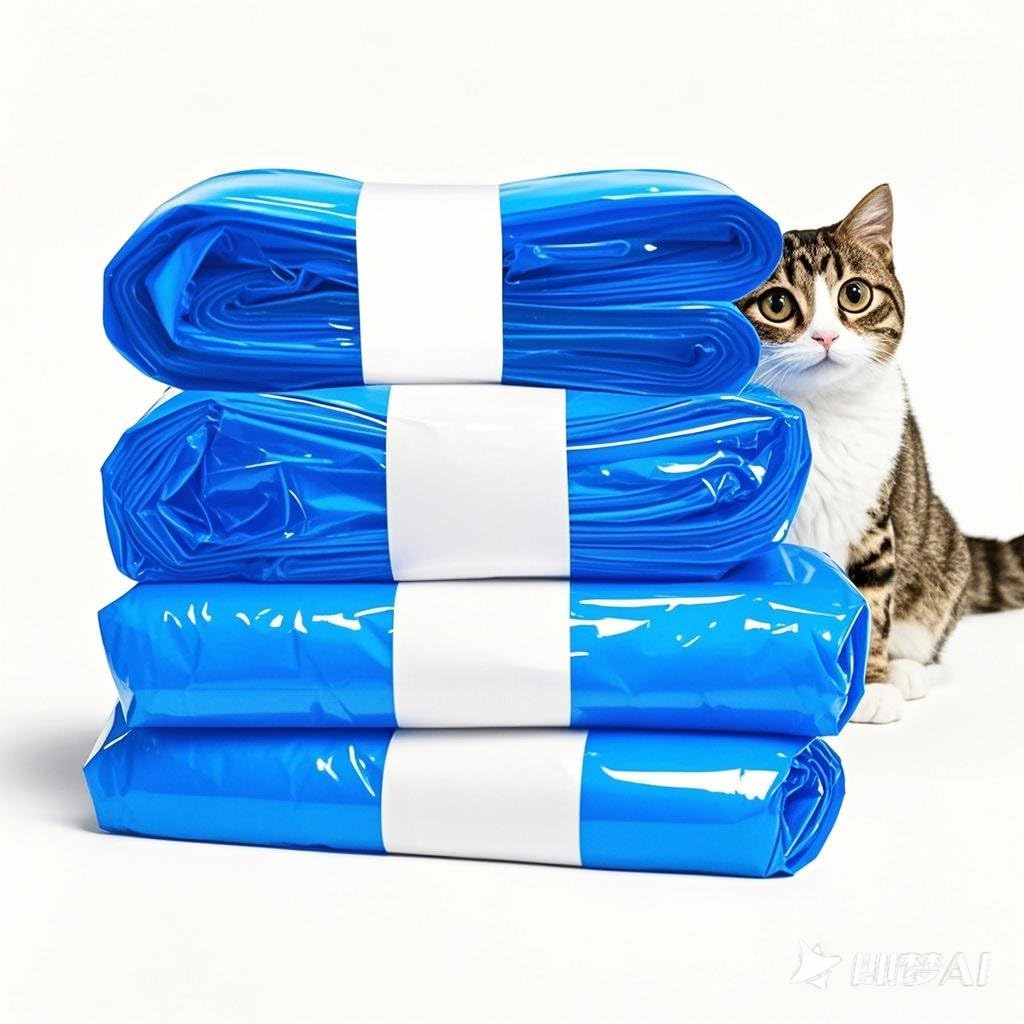 28 Feet Cat Litter Refill Bags With 7-Layer Material Effectively Prevents Odors Compatible With Litter Genie Refill Cartridge (4