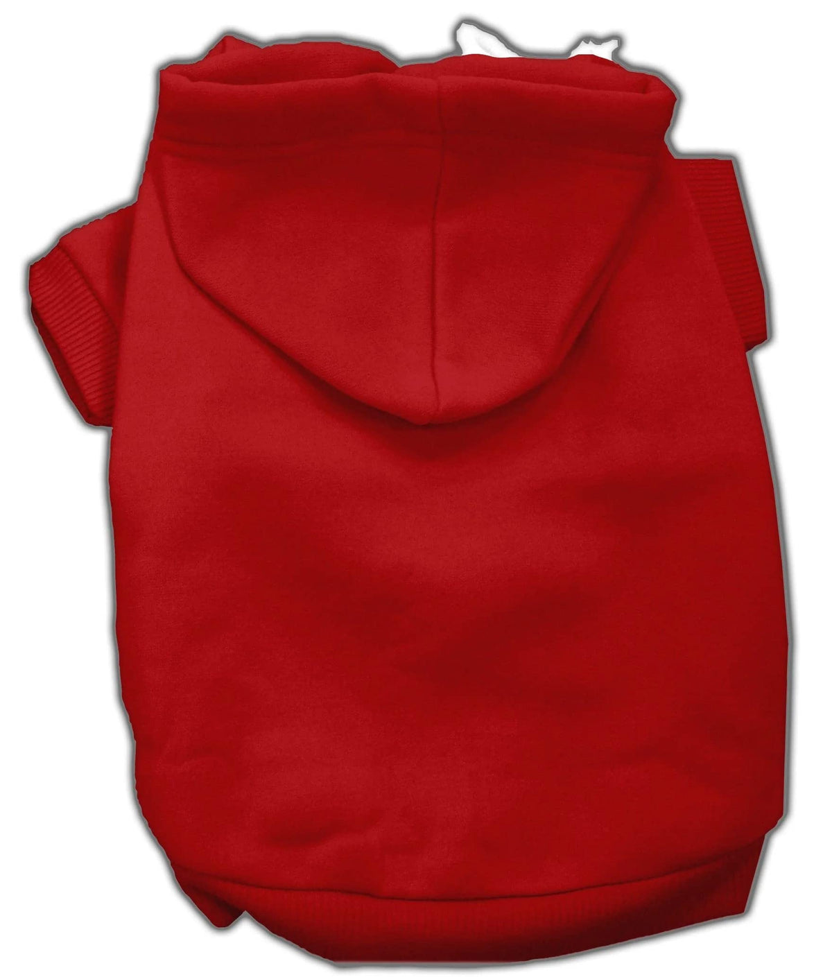 Blank, Plain Dog Hoodie for Pets 20-115 Pounds Red XXXL (25-35 lbs)